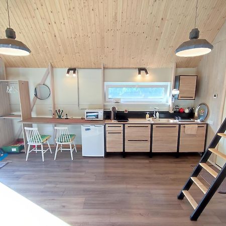 Modern Sauna Cabin In Horse Ranch Liyeplauke Zewnętrze zdjęcie